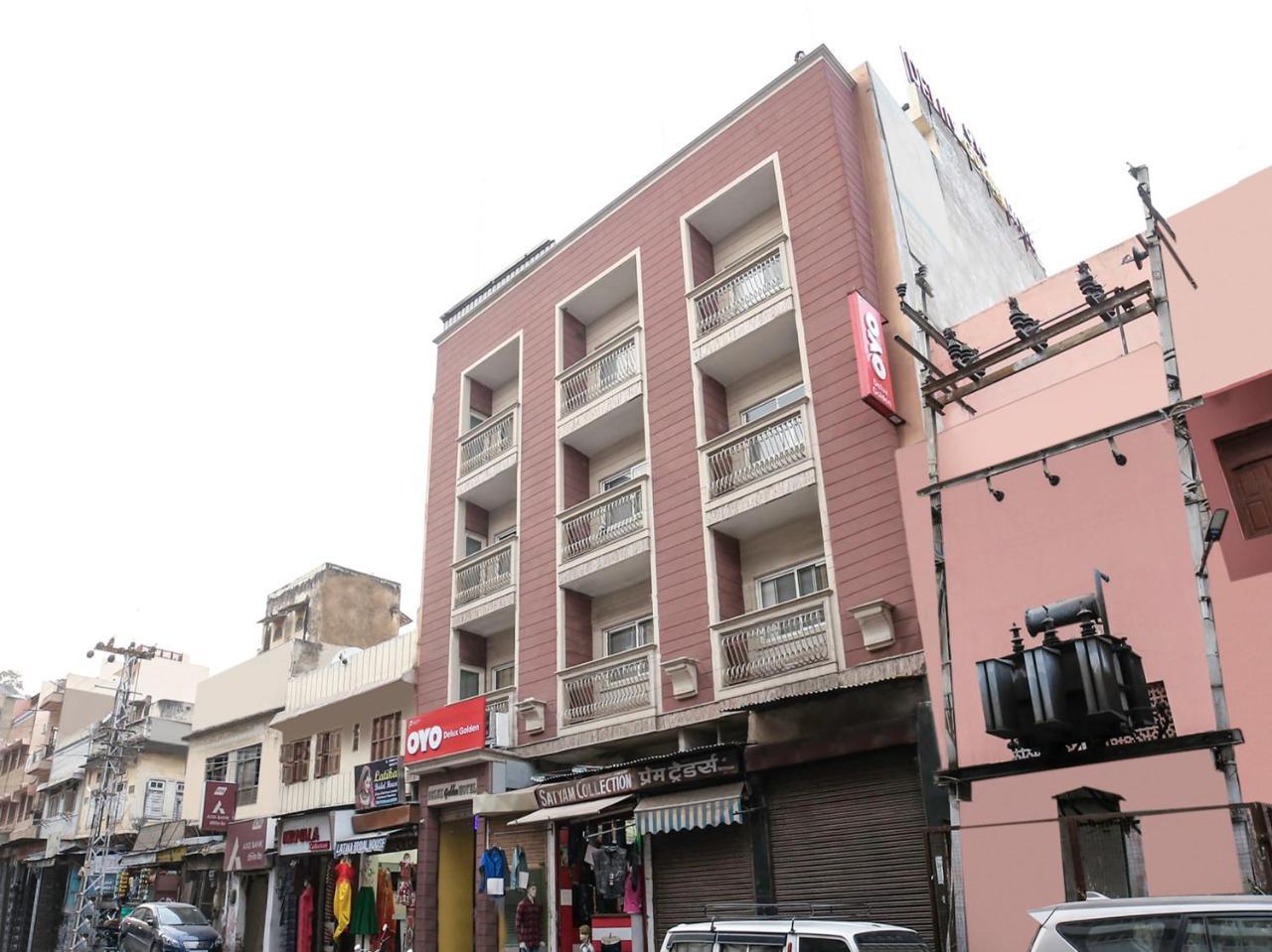 Oyo 10277 Hotel Delux Golden Ajmer Dış mekan fotoğraf