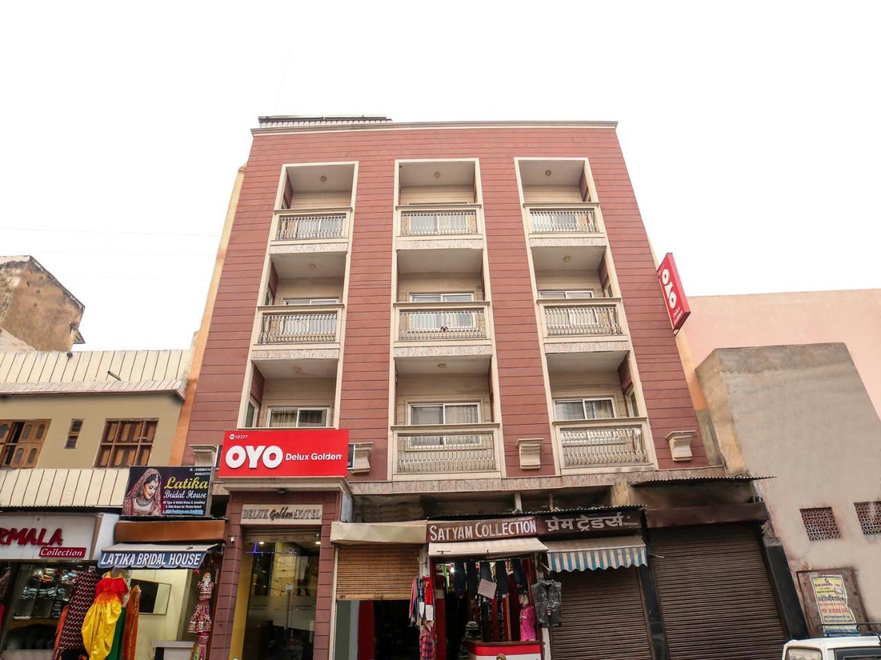 Oyo 10277 Hotel Delux Golden Ajmer Dış mekan fotoğraf
